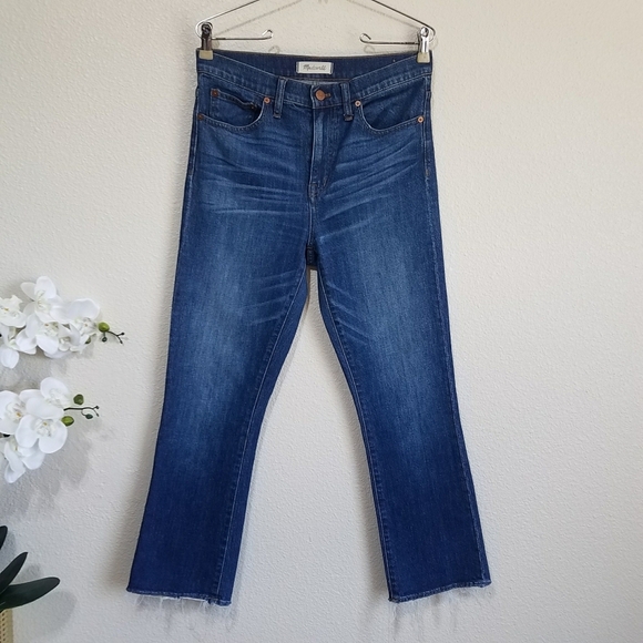 Madewell 10" High Riser Demi Boot Jeans - Picture 1 of 11